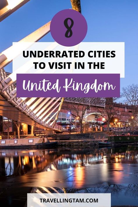 There are many incredible cities in the UK for a holiday which don't get the love they deserve. However head on a city break right now whilst you can! This list shows the most underrated cities to visit in the United Kingdom this summer! City Breaks Uk, Uk Cities, City Break Outfit, Cities To Visit, Travel Uk, Uk City, Uk Holidays, Uk Destinations, City Breaks