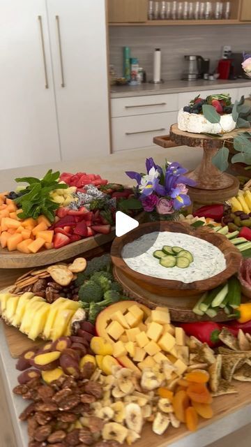 Your Grazing Table on Instagram: "I’m working late cause I’m a caterer😅……

Indulge in a feast for the senses with our lavish grazing table, the perfect centerpiece for a memorable dinner party. Fresh, artisanal, and beautifully curated just for you! #Catering #Spring #GrazingTable #foryoupage #yummy #charcuterie #cheese #foodie #cater #birthday #losangeles" Grazing Table, Charcuterie Cheese, Grazing Tables, The Senses, Working Late, Dinner Party, Bridal Shower, Favorite Recipes, How To Memorize Things