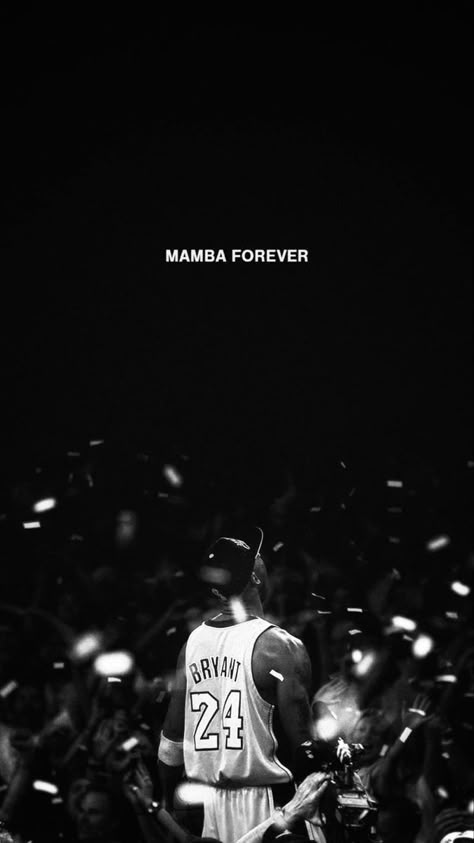 Mamba Forever Wallpaper, Kobe Wallpaper Quotes, Black Nba Wallpaper, Kobe Bryant Iphone Wallpaper, Kobe Brayant, Kobe Quotes, Wallpaper Basketball, Lakers Wallpaper, Cool Basketball Wallpapers