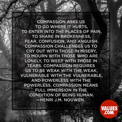 Weep With Those Who Weep, Quotes About Compassion And Empathy, Lacking Compassion Quotes, Compassion Quotes Empathy, Compassion Meaning, Henri Nouwen, Empathy Quotes, Compassion Quotes, Survivor Quotes