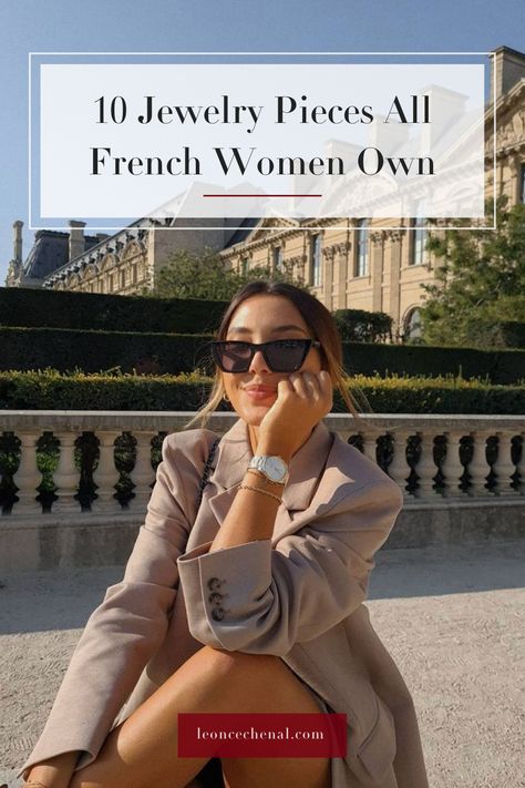 France Jewelry, French Sunglasses Style, French Earrings Style, French Style Jewelry, Parisian Jewelry Style, French Women Sunglasses, French Women Jewelry Style, French Women Accessories, Chic Sunglasses Women