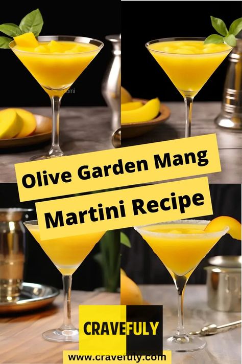 Olive Garden Mango Martini Recipe – Cravefuly Mango Martini Recipe, Mango Martini, Martini Party, Malibu Rum, Martini Recipe, Martini Recipes, Olive Gardens, Olive Garden, Martini