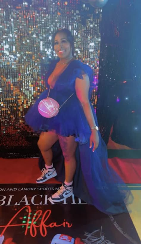 Women Sneaker Ball Outfits, Sneaker Ball Ideas For Women, Masquerade Sneaker Ball Attire, Sneaker Ball Dress Ideas Women, Blue Sneaker Ball Dresses, Sweet 16 Sneaker Ball Dress, Black And Silver Sneaker Ball Dress, Sneaker Ball Tutu Outfit, Sneaker Ball Black Women