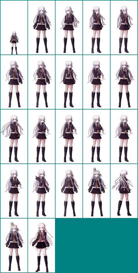 PC / Computer - Danganronpa: Trigger Happy Havoc - Kyoko Kirigiri - The Spriters Resource Kyoko Kirigiri Sprite, Danganronpa Sprites, Danganronpa Thh, Kyoko Kirigiri, Danganronpa Trigger Happy Havoc, Danganronpa 1, Avatar Fan Art, Trigger Happy Havoc, Trigger Happy