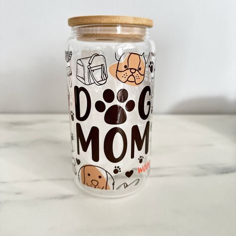 Pet Brand, Dog Themed Gifts, Custom Dog Ornament, Custom Dog Portraits, Dog Activities, Fun Cup, Dog Ornaments, Tumbler Gift, Dog Themed