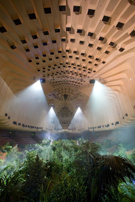 Pierre Huyghe, A Forest of Lines, 2008. Concert Hall at Sydney Opera House, 16th Biennale of Sydney Pierre Huyghe, Neo Futurism, Damien Hirst, Architecture Tattoo, Brutalist Architecture, Las Vegas Trip, Installation Design, Four Seasons Hotel, Art Practice