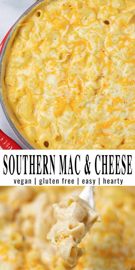 Soul Food Mac And Cheese, Leftover Macaroni, Food Mac And Cheese, Dairy Free Mac And Cheese, Southern Mac And Cheese, Vegan Soul Food, Vegan Thanksgiving Recipes, Colby Jack, Vegan Comfort Food