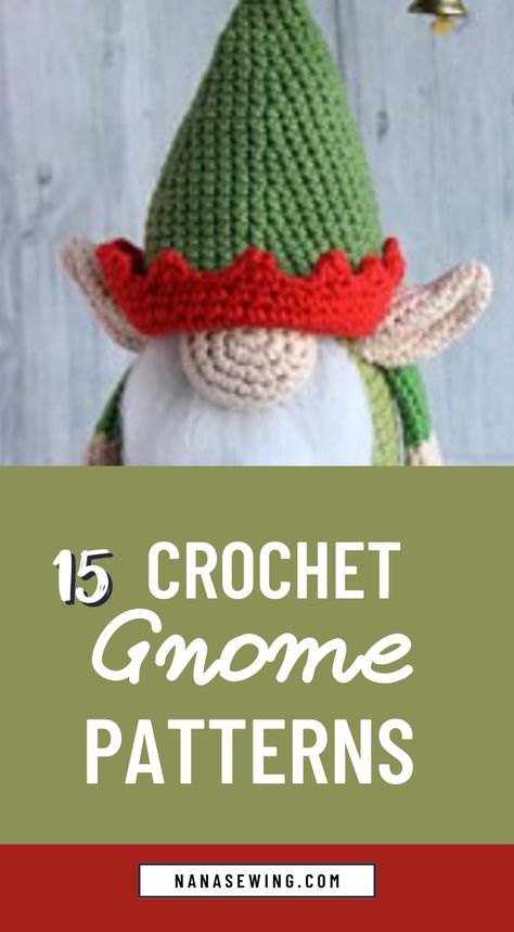 "Add a touch of whimsy to your crochet projects with these adorable crochet gnome patterns! From charming amigurumi to festive home decor, find a variety of crochet gnome patterns to spark your creativity. Create a little magic with your own handmade gnomes. Get started on your crochet gnome adventure today! " Crochet Christmas Knomes, Gnome Hat Crochet Pattern Free, Free Crochet Pattern For Gnomes, Crochet Gnome Keychain Pattern Free, Gnomes Crochet Pattern Free, Crochet Gnome Pattern Free, Crochet Christmas Gnomes Free Pattern, Free Crochet Gnome Pattern, Free Gnome Crochet Pattern