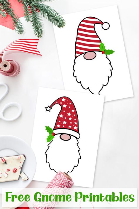 Free Christmas Gnomes Printables Gnome Tags Free Printable, Christmas Gnome Printables Free, Build A Gnome Printable, Gnome Paper Patterns Free, Printable Gnome Patterns Paper, Gnome Gift Tags Free Printable, Christmas Gnome Template Free Printable, Gnome Templates Free Printable, Gnome Xmas Cards