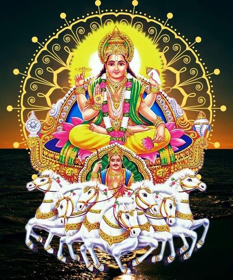 Lord Surya Dev Image, God Suryadeva Images, Surya Images, Lord Surya Bhagavan Images, Chat Puja, Surya Bhagwan, Surya Mantra, Surya Namaskar Benefits, Abundance Magic