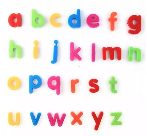 Magnetic Colourful Fridge Magnetic Alphabet Letters Magnet Kids Learning Memos  | eBay | Lettering, Kids magnets, Magnetic alphabet letters . #Magnetic_Alphabet_Letters #Alphabet_Magnets #Crochet_Letters #Fridge_Stickers Diy Alphabet Letters, Fridge Magnets Diy, Small Alphabet Letters, Magnetic Alphabet Letters, Magnets Diy, Collage Creator, Small Alphabets, Alphabet Magnets, Crochet Letters