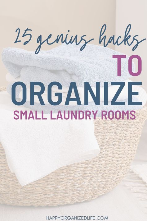 Discover 25 clever tips to organize your small laundry room! These brilliant ideas will help you maximize every inch of your tiny laundry room space, making it efficient and clutter-free. Perfect for anyone looking to transform their laundry area into a functional and stylish space. How To Organize Laundry Room, Laundry Closet Storage, Laundry Clothes Organization, Organize Laundry Room, Dish Towel Storage, Small Laundry Area, Tiny Laundry Room, Tiny Laundry, Laundry Sorting