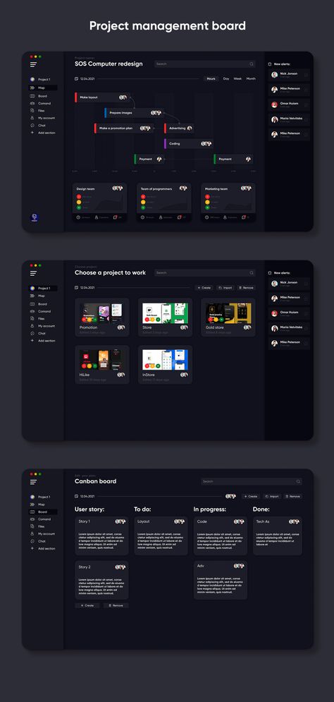 Web App Dashboard, Project Management Dashboard Design, Frontend Project Ideas, Website Dashboard Design, Dashboard Design Inspiration, Dashboard Design Template, Dashboard Ui Design, Project Management Dashboard, Ui Design Principles