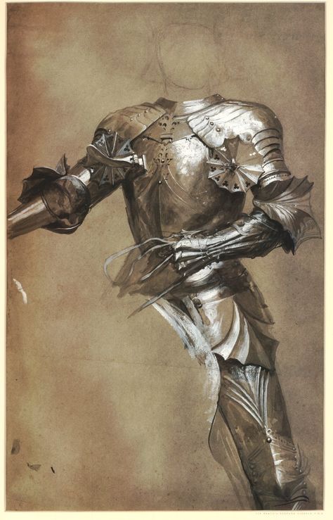 Frank Dicksee, Grey Paper, Arte Grunge, Tate Gallery, Brush Drawing, Knight In Shining Armor, Knight Armor, 캐릭터 드로잉, Pre Raphaelite