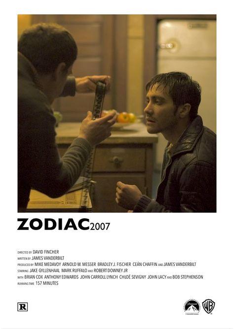 Zodiac 2007 Movie, Zodiac Movie Poster, Zodiac Movie, Zodiac Film, Zodiac 2007, Minimalistic Polaroid Poster, Directed By David Fincher, The Zodiac Killer, Zodiac Killer