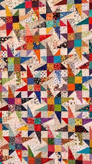 Wonky Star, Quilt Stars, Crumb Quilt, Scrappy Quilt Patterns, Scrap Quilt Patterns, Star Quilt Blocks, Patchwork Quilt Patterns, Star Quilt Patterns, Scrappy Quilt