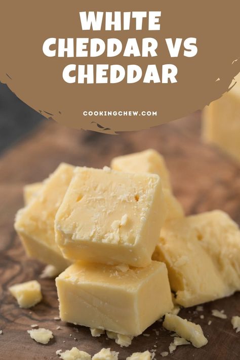 White Cheddar vs. Cheddar: What's The Difference? Farmhouse Cheddar Recipe, Chedder Cheese, Cheddar Recipes, Cheddar Cheese Recipes, Cheese Making Recipes, Dairy Recipes, Cheese Wedge, Cheddar Biscuits, Kitchen Help