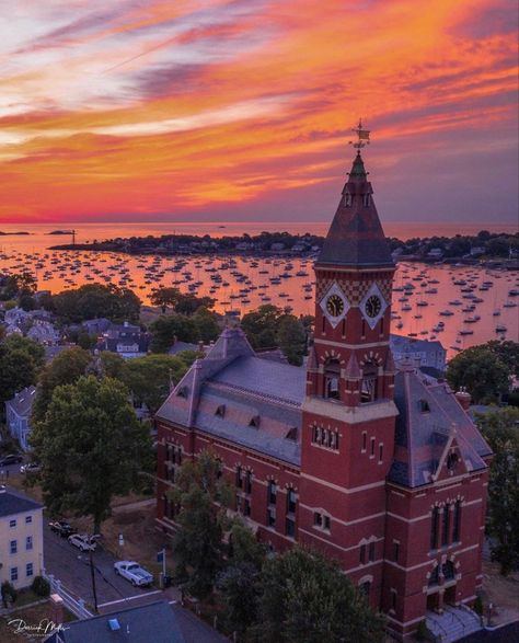 Marblehead Massachusetts, New England Coast, New England Travel, Pretty Sky, Good Evening, North East, For Today, East Coast, Ferry Building San Francisco