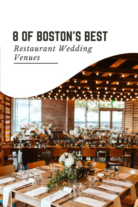 Boston Micro Wedding, New England Wedding Venues, Alternative Wedding Venue, Boston Wedding Venues, Baby Shower Venues, Boston Restaurants, Unique Wedding Venue, Smallest Wedding Venue, Intimate Wedding Venues