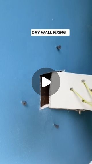 Painting Hacks, House Maintenance, Indoor Ideas, Dry Wall, Handy Man, Drywall Repair, Diy House Renovations, House Tips, Home Fix