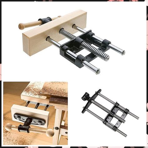 7" Front Vise Woodworking Bench Vise Cast Iron Front Screw Vise Woodworking Front Vise Wood Vise Wood Vise, Workbench Vise, Woodworking Tool Cabinet, Woodworking Bench Vise, Woodworking Vise, Clamp Tool, Bench Vise, Table Clamp, Woodworking Table