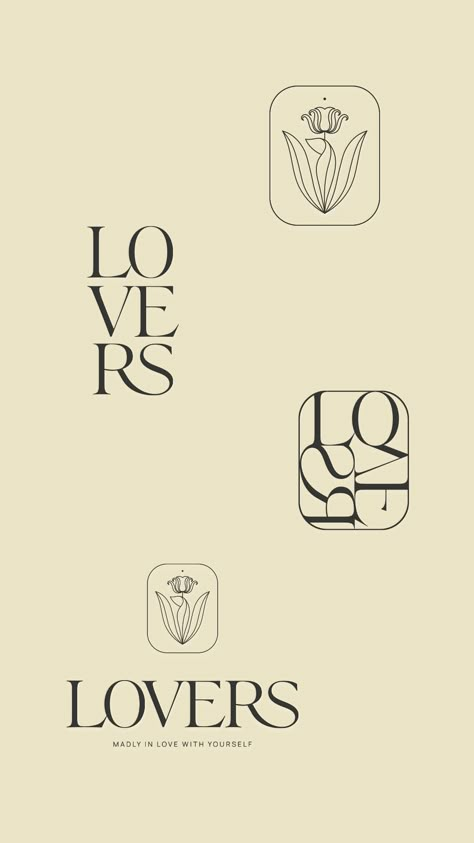 Logo Suite Design for a branding project 'Lovers'. | A Multidisciplinary Studio that specializes in Brand Identity Design and Creative Direction for mindful fashion, beauty, wellness and lifestyle brands. Logo Suite Design, Linen Branding, Perfume Brand Logo, Fashion Brand Logos, Hospitality Logo, Rose Branding, Pictorial Logo, Perfume Branding, Designer Logo Design