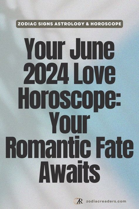 Transform your life this June 2024 with our Monthly Horoscope! Get personalized insights tailored to your zodiac sign, focusing on love, career, and self-development. Utilize the unique cosmic energies of the month to fuel your personal growth and navigate challenges with confidence. Make June your breakthrough month! #June2024Horoscope #ZodiacSigns #SelfDevelopment #Astrology June Horoscope, Astrology And Horoscopes, Love Horoscope, Zodiac Signs Astrology, June 2024, Transform Your Life, Self Development, Zodiac Sign, Personal Growth