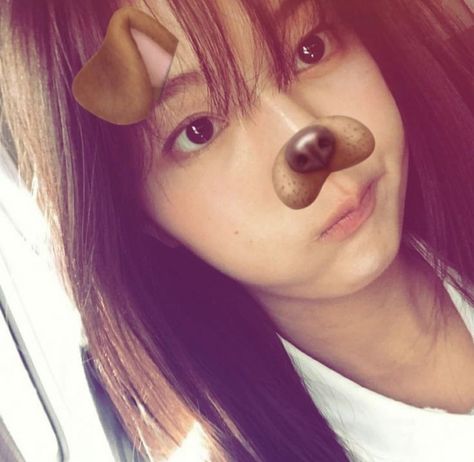 Shin Eun Soo Icon, Kpop Port, Korean Id Photo, Twinkling Watermelon, Dog Filter, Y2k Profile Picture, Dog Mask, Hair Tutorials Easy, Cute Profile Pictures