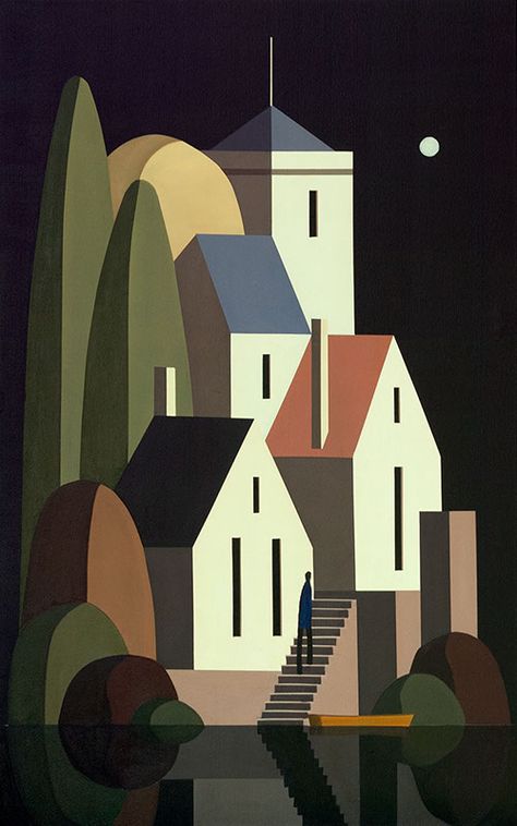 Andy Wooldridge- Canadian Painter - Works Andy Wooldridge, Abstract House Painting, Writing An Article, Girl Writing, Abstract Posters, Victoria Bc Canada, Cubist Art, Canadian Painters, Landscape Quilts