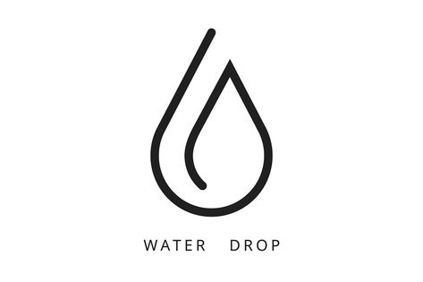 Water Drop Quotes, Water Drop Tattoo, Water Drop Drawing, Water Drop Vector, Plumbing Logo, Water Drop Logo, Water Drop Photography, Text Dividers, Levitation Photography