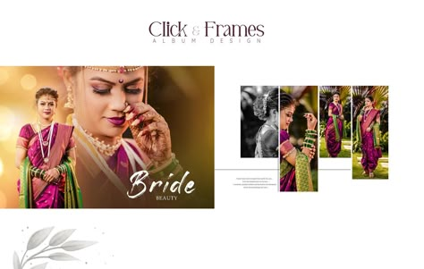 Wedding Album Design Layout, Wedding Photo Album Layout, Indian Wedding Album Design, Album Design Layout, Wedding Album Cover Design, Wedding Photography Album Design, Editing Png, Photoshop Templates Free, Wedding Album Layout