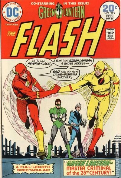 Flash (1959 1st Series DC) 225 Flash Comic Book, Flash Comics, Reverse Flash, Silver Age Comics, Kid Flash, Univers Dc, Dc Comic Books, Dc Memes, Vintage Comic Books