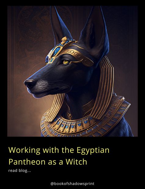 The Egyptian pantheon is an important group of deities who been worshipped since ancient times. Read more in our blog! Sekhmet Witchcraft, Egyptian Spells, Egyptian Witch, Egyptian Pantheon, Egypt Gods, Goddess Of Healing, Goddess Of Egypt, Goddess Sekhmet, Egyptian Anubis