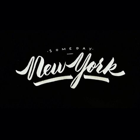 Someday I will be there. 🙏 inspired in Dan the Automator - "King of N.Y." #ny #newyork #bigapple #dream #lettering #calligraphy #type #typography #style #inspiration #motivation #insight #empirestateofmind #rap New York Font, Sweet Sayings, Typo Design, Type Treatments, Empire State Of Mind, Typo Logo, Beautiful Typography, Beautiful Logos, Types Of Lettering