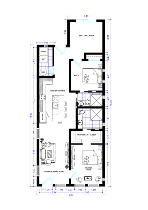 Autocad Floor Plan With Dimensions, Autocad Plan With Dimension, Floorplan Ideas, Interior Architecture Sketch, Floor Plan With Dimensions, Interior Design Sketchbook, Building Design Plan, Furniture Design Sketches, Affordable House Plans