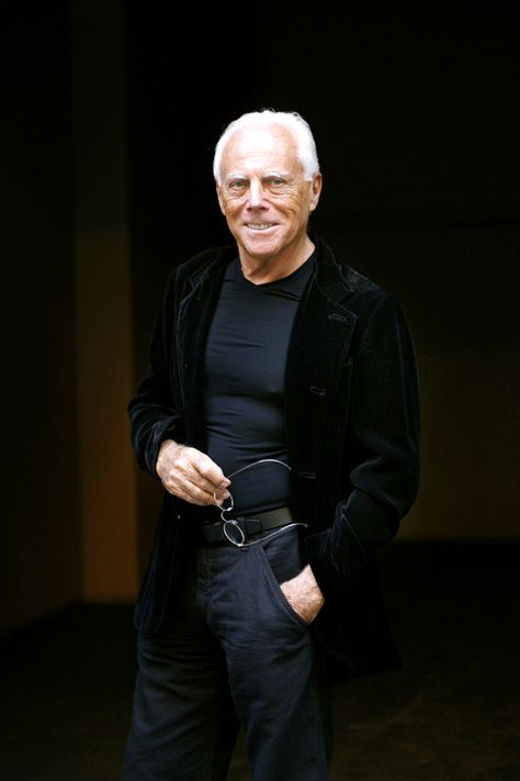 Giorgio Armani Designer, Dots Clothing, The Sartorialist, Armani Prive, Elegant Man, Sharp Dressed Man, Fashion Icons, Designer Style, Italian Style