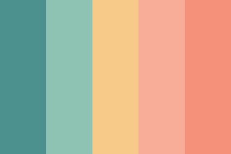 Tosca Pallete Color, Pastel Contrast Colour Palettes, Tosca Pallete, Parrot Colour Palette, Blush Walls, Coloring Images, Color Pallete, Color Palette Pink, Font Pairing