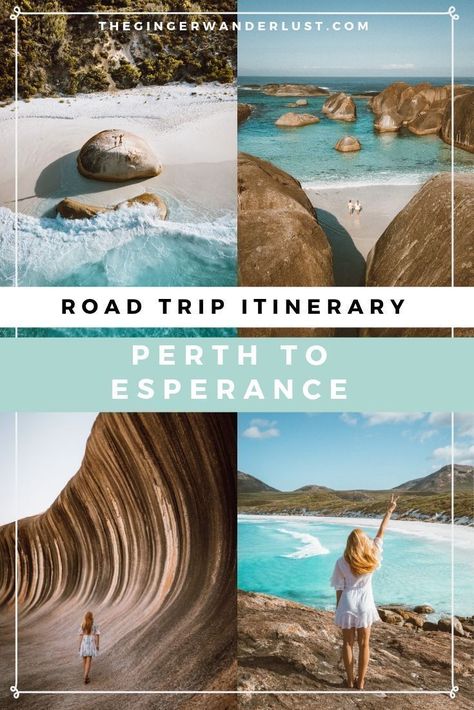 7 to 10 day road trip itinerary from Perth to Esperance, the ultimate WA drive. Admire incredible beaches in Esperance like Lucky Bay (kangaroos and all!), incredible landforms like wave rock and the elephant rocks and drive past miles of karri forests! All the top things to do on your Western Australia road trip. Wave Rock Western Australia, Lucky Bay Western Australia, West Coast Australia, Aus Travel, Western Australia Road Trip, Australia Road Trip, Explore Australia, Australian Beaches, Western Australia Travel