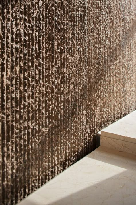 Concrete Facade, Spa Design, Material Textures, Wall Texture, Wall Finishes, Stone Texture, Brick And Stone, House Materials, Wall Patterns