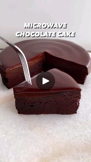 Microwave Chocolate Cake, Chocolate Ganache Topping, Wet Batter, Microwave Chocolate Cakes, Food Reels, Corn Fritter Recipes, Microwave Baking, Microwave Cake, Food Post