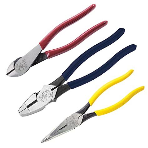 Basement Kitchenette, Long Nose Pliers, Mens Tools, Long Nose, Klein Tools, Tongue And Groove, Pliers, Tool Set, Tool Kit