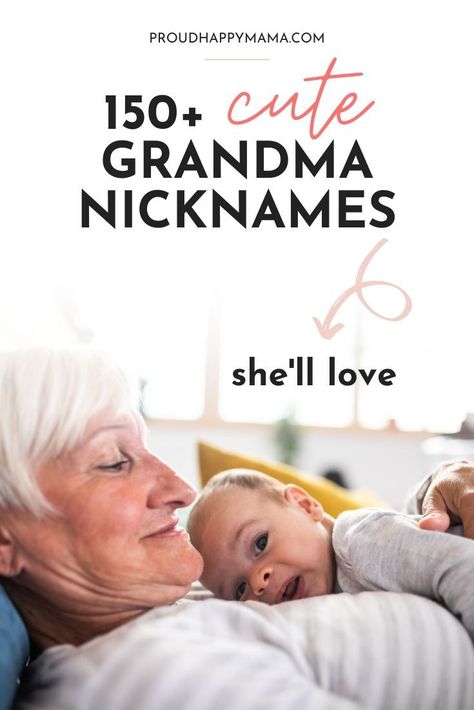 Grandparents Names Ideas, Grandmother Names Ideas, Cute Names For Grandma, Unique Grandma Names, Grandma Names Ideas, Grandmother Names Unique, Grandma Names First Time, Contact Names For Grandma, Cool Grandma Names