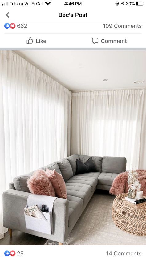 IKEA Hilja Curtain’s Hilja Curtains, Duplex Living Room, Curtains Without Sewing, Mood Board Living Room, Big Bedroom, Home Maker, Outside Light, Ikea Curtains, Apt Decor