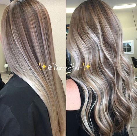 Rubio vainilla Balayage Medium, Cool Blonde Hair Colour, Balayage Caramel, Hair Fails, Tutorial Hair, Blond Balayage, Radiant Beauty, Hair Washing, Cool Blonde Hair