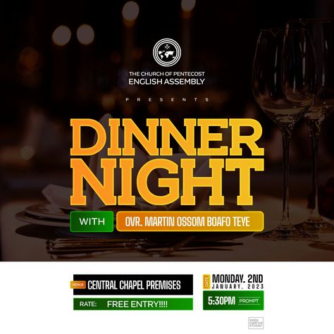 Dinner Flyer Design Event Posters, Dinner And Award Night Flyer Design, Dinner Night Flyer Design, Dinner Poster Design, Dinner Flyer Design, Couples Dinner, Corporate Dinner, Cristino Ronaldo, Photoshop Tutorial Typography