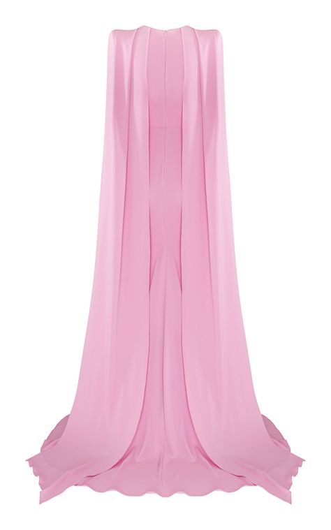 Click product to zoom Pink Blood, Pink Cape, Stylist Outfit, Drape Gowns, Alex Perry, Ribbed Mini Dress, Column Dress, Silk Gown, Cape Dress