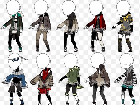 Men Adoptable Outfits, Outfit Ideas For Ocs Male, Outfit Adoptables Male, Outfit Adoptable Male, Outfit Ideas Art Male, Chibi Clothes Reference Male, Outfit Adopts Male, Cute Outfit Ideas Drawing Male, Male Outfit Reference