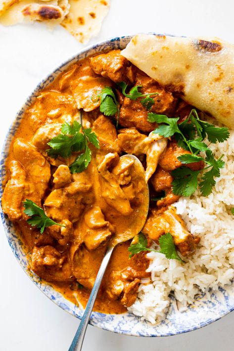 Easy Chicken Curry - Simply Delicious Pasta In Air Fryer, Pasta In Oven, Buttered Chicken, Mushroom Pot Pie, Reheat Pasta, Instant Pot Butter Chicken, Coconut Cauliflower, Butter Turkey, Turkey Curry