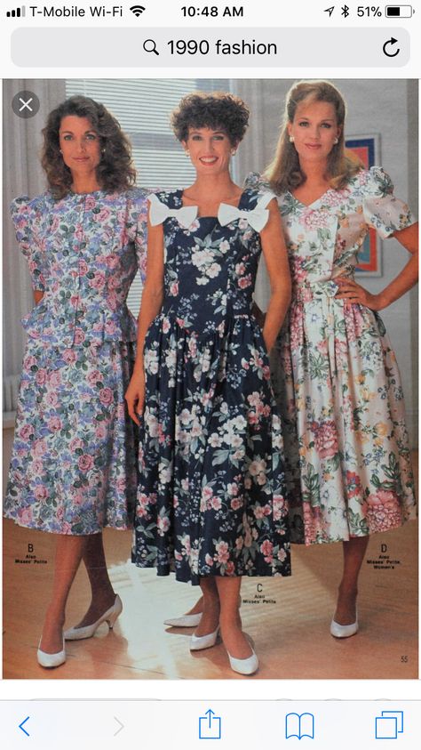 1990 Dress, 1989 Fashion, Greener Grass, 1980 Dress, 1990 Style, Vintage Catalog, 1990s Dress, Fancy Skirts, 80s And 90s Fashion