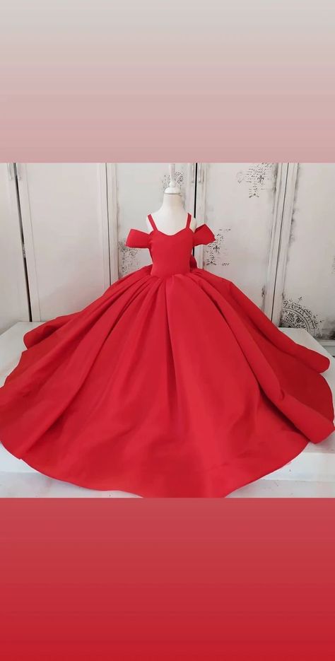 Red off shoulder kid dress, baby red long dress, feet length red dress, Golden Lace Dress, Red Toddler Dress, Mum And Daughter Matching, Red Long Dress, Birthday Gown, Kid Dress, Baby Cake Smash, Toddler Christmas Dress